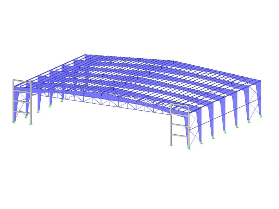 Estrutura de hangar